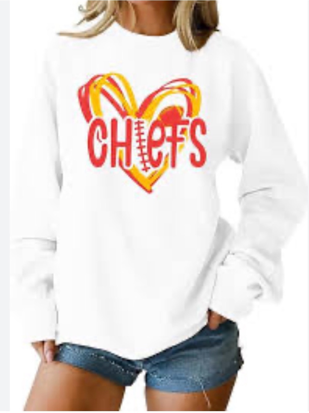 Kansas City Chiefs Sweatshirt NWOT